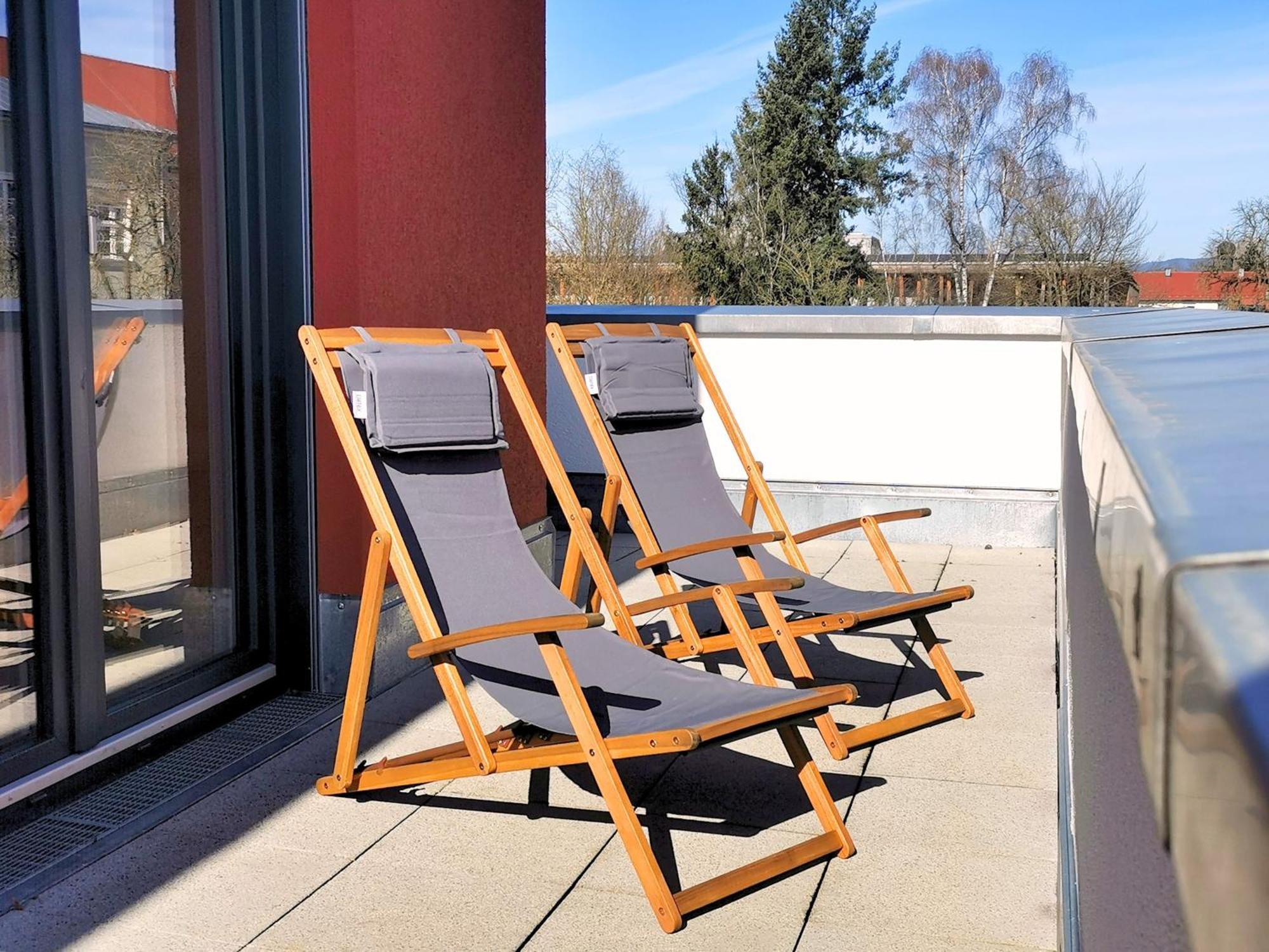 Apartment Fynbos Penthouse, Dachterrasse, Design-kueche, Parkplatz