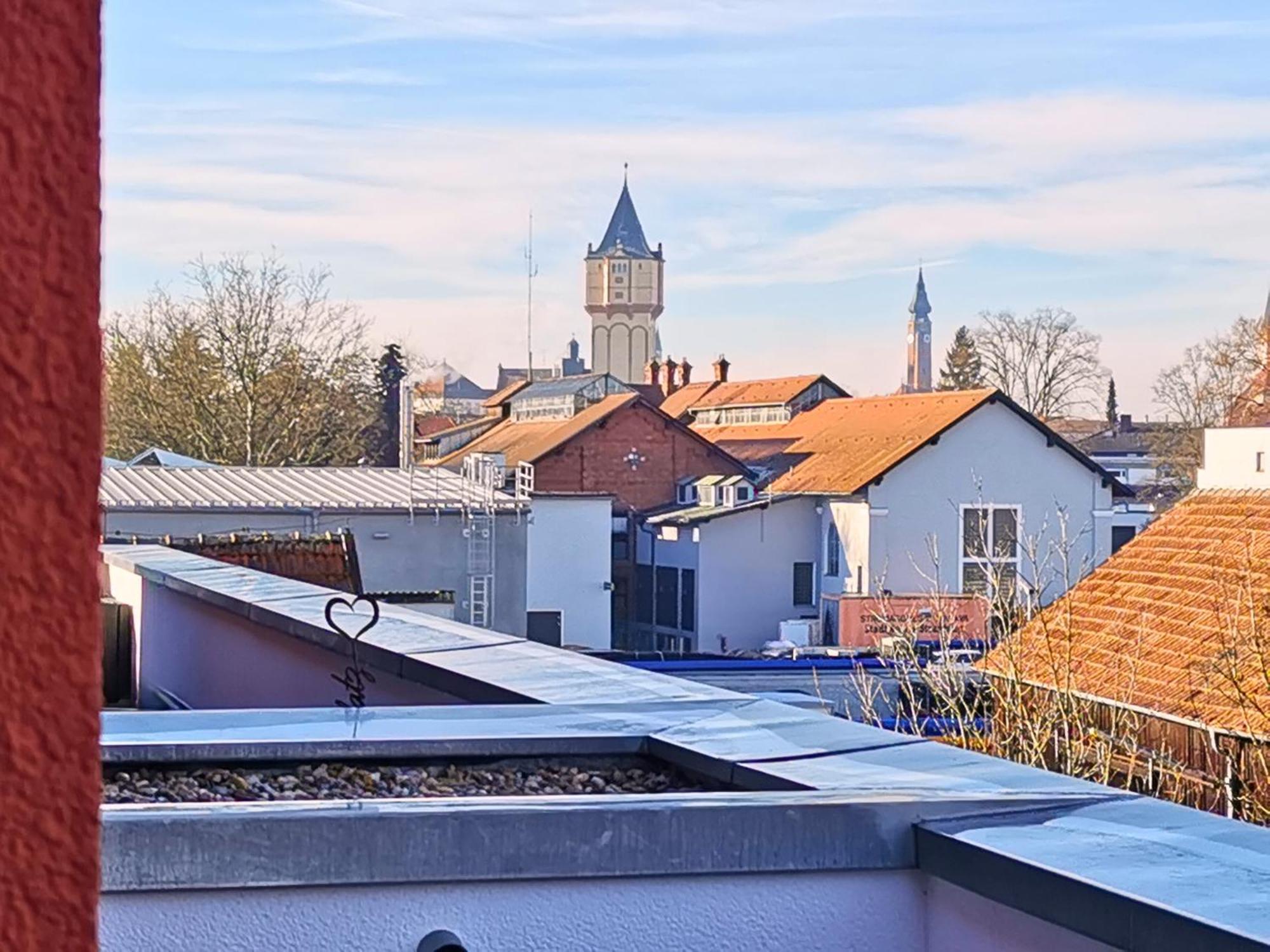 Apartment Fynbos Penthouse, Dachterrasse, Design-kueche, Parkplatz Straubing